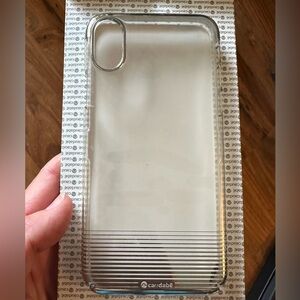 Clear Phone Case for iPhone X by Caudabe
